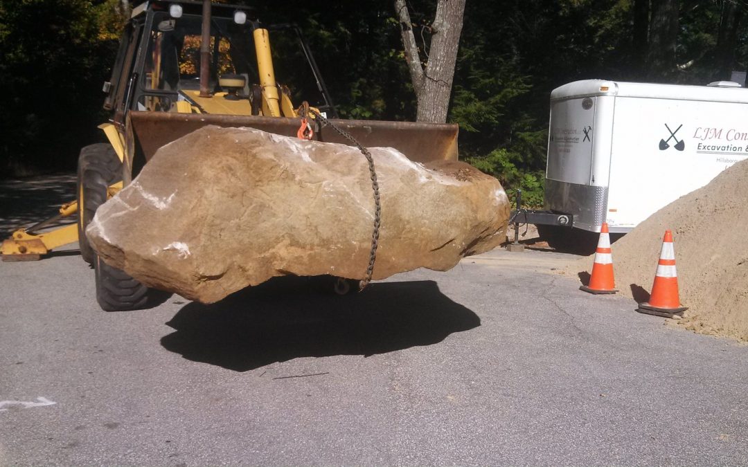 Large Boulder Excavation